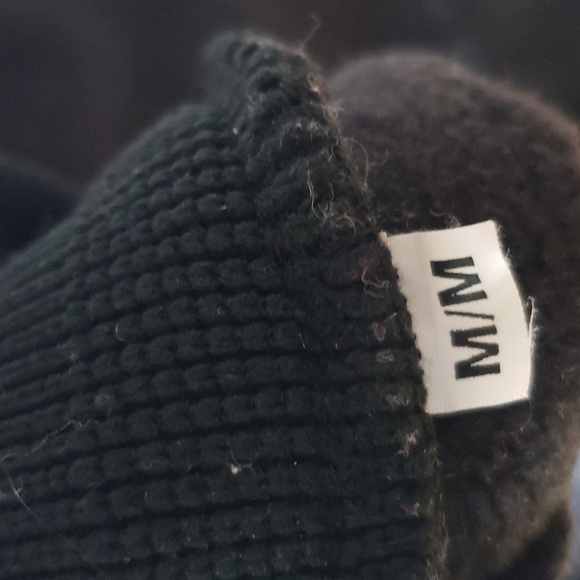 MEC black fleece socks medium - Picture 3 of 3